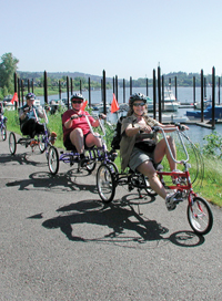 The Senior Bike program fosters active living for older adults who enjoy the extensive bike lane network