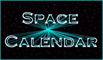 Space Calendar graphic