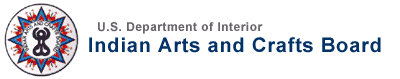 U.S. Department of the Interior The Indian Arts and Crafts Board Logo
