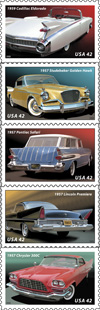 Image of 50s Fins and Chrome stamps