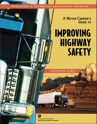 cover: Motor Carrier's Guide to Improving Highway Safety PDF