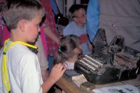 Children Inside the Store, John Jarvie Ranch