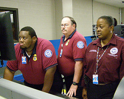 From left to right in the photos: Christopher Hendericks, Dennis Madaris and Sharnette Everson.