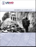 Cover image of "Women and Conflict", click here to download PDF document (2 MB)