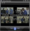 Watch The Top TSA Questions Web Cast