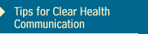 Tips For Clear Health Communication