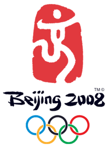 Official logo of the 2008 Summer Olympics in Beijing, China