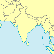 Map of South Asia