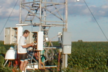 SEBN station (Midwest corn field) at Bondville, IL