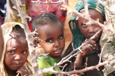 Children from pastoralist households benefit from USAID-funded interventions during the 2006 drought in Kenya.