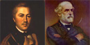 Revelutionary War hero Light Horse Harry Lee (left) Civil War General Robert Edward Lee (right)