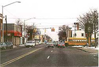 This is a photo of an intersection in Grand Rapids, Michigan, before a road safety audit was conducted. 