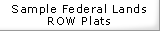 Sample Federal Lands Right-of-Way Plats