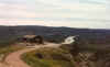 CCC Shelter, built in 1937 by the Civilian Conservation Corps, overlooking the Little Missouri River in the North Unit of Theodore Roosevelt National Park