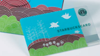 Spring Starbucks Card