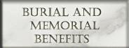 Burial and Memorial Benefits