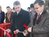 USAID Acting Country Representative Ken McNamara and the Osh Governor opened an artificial insemination center in Osh Oblast