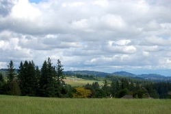 Photo of the view from Meriwether Farm