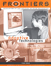 Frontiers cover, Adaptive Technologies Encourage Independent Learning