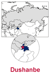 gif image - Tajikistan country map