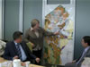 During a discussion on land market with Australian counterparts