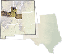 Map of Rio Puerco Field Office