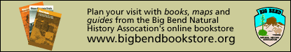 Big Bend Natural History Association: Your best source for Big Bend Planning materials