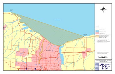 Rochester Embayment AoC Boundary Map