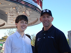 photo of Blake Pruitt and his father Tom Pruitt