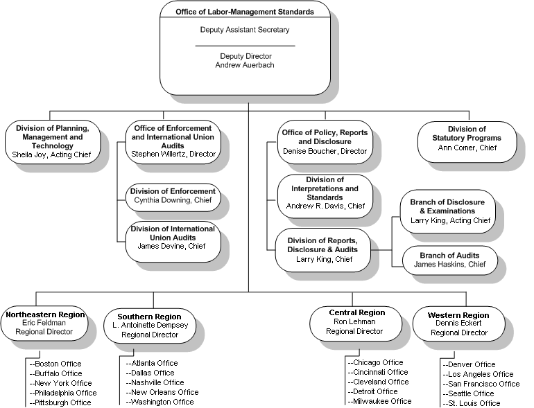 OLMS Organization Chart