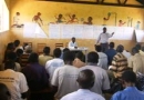 Village health team members attend a training session in the sub-county of Paicho, Gulu District.
