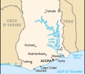 Map of Ghana