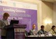 Islamabad, March 26, 2009 – U.S. Ambassador Anne W. Patterson speaking at the launch of $75 million “Pre Service Teachers Education in Pakistan (Pre-STEP) program.