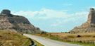 Scotts Bluff in western Nebraska. Most emigrants view this as they trekked westward.