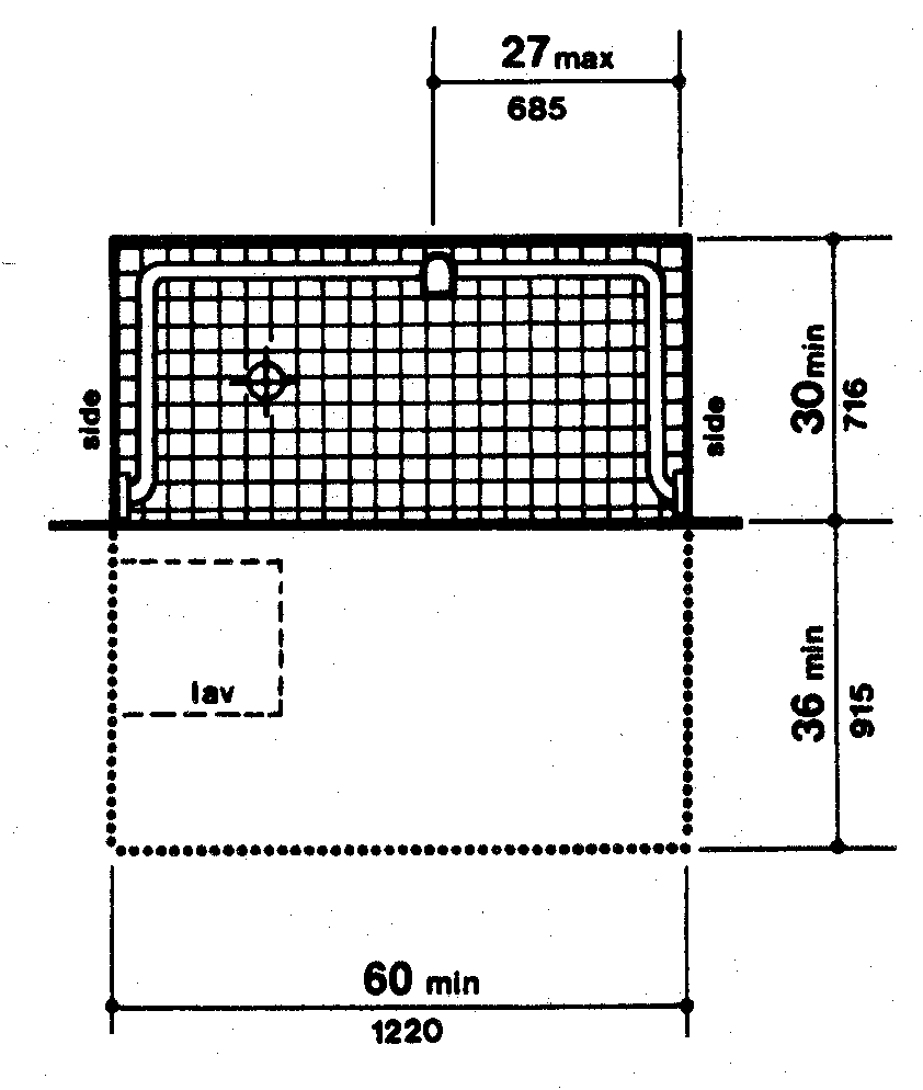 roll-in shower without seat