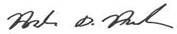 Signature of ANDREW AUERBACH