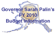 Governor Sarah Palin's FY 2010 Budget Information