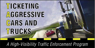 Ticketing Aggressive Cars and Trucks. A high visibility traffic enforcement program.