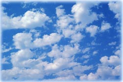 Photo of clouds. 