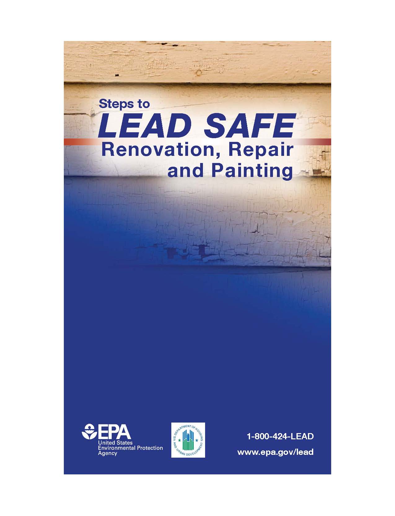 cover, steps to lead safe renovation, repair and painting