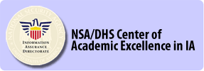 NSA/DHS Center of Academic Excellence in IA