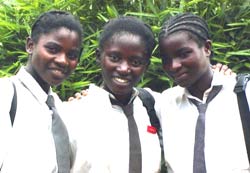 Photo of:More than 700 Zambian girls benefit from the Ambassador Girls' Scholarship Program.