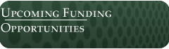 Upcoming Funding Opportunities