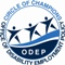 ODEP Circle of Champions logo