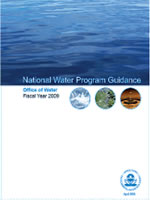 National Water Program Guidance cover