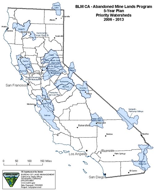 Abandoned Mine Lands Priority Watersheds