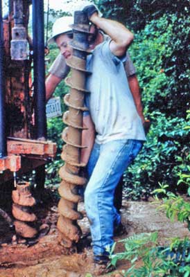 Picture of a well being drilled