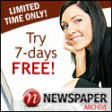 NewspaperArchive.com 7 Day Trial