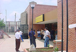 The Citizen Coexistence Center in
Aguachica is a place where residents can seek to resolve disputes, request social assistance, and build community.