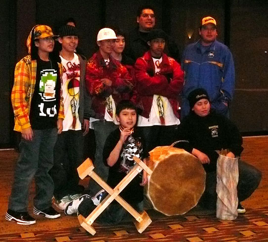 Standing Rock Drum performed for the opening and closing of the 2009 NAISEF Awards CeremonyStanding Rock Drum performed for the opening and closing of the 2009 NAISEF Awards Ceremony